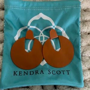 Kendra Scott Burnt Orange Earrings